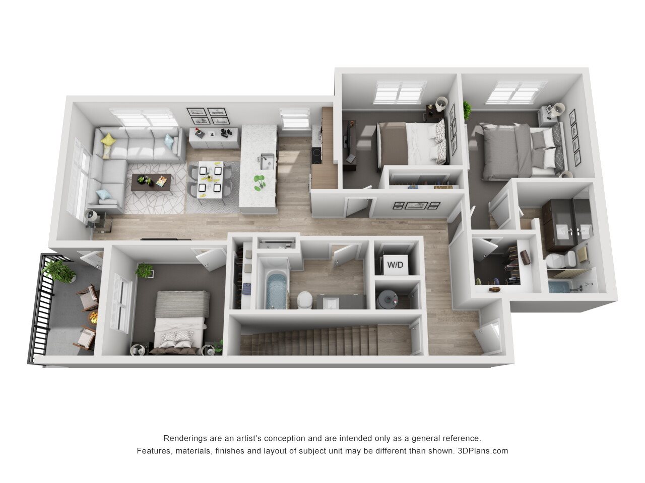 Anthology_Unit 4 3D Floor Plan Anthology_Unit 4 3D Floor Plan